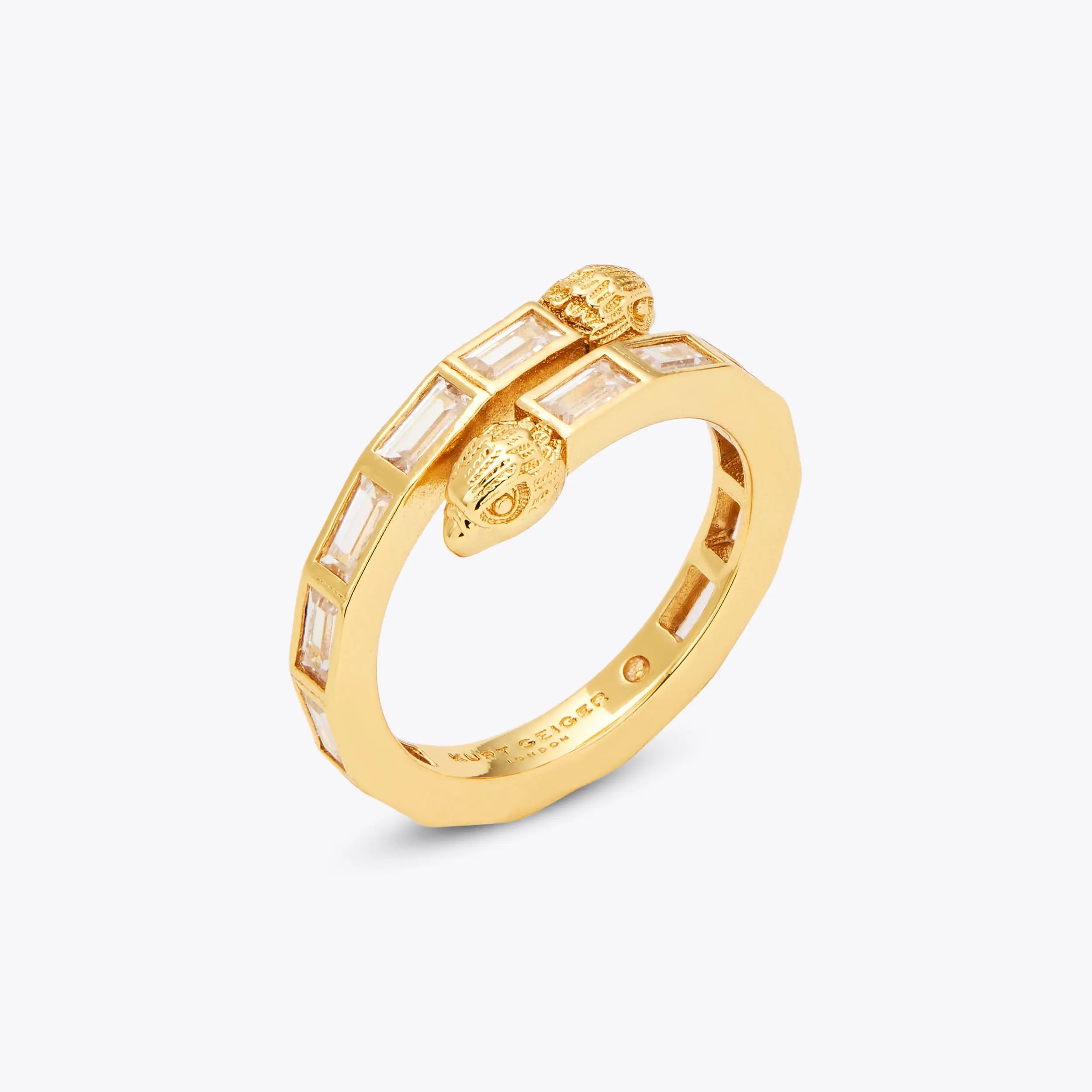 EAGLE BAGUETTE RING